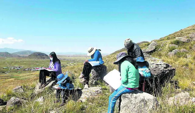 SIN SEÑAL. La falta de acceso a la educación virtual originó la pérdida de aprendizajes. Foto: difusión