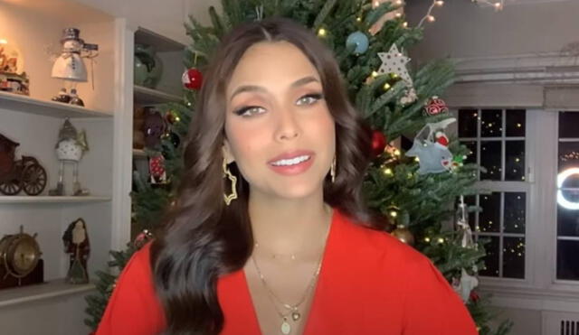 Miss Perú 2020 envía conmovedor mensaje de Navidad a los peruanos. Foto: captura de Youtube