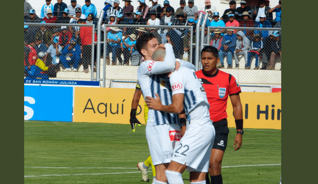 Gol de Alianza sobre Binacional: Federico Rodríguez anotó 1-0. Foto: Liga 1.