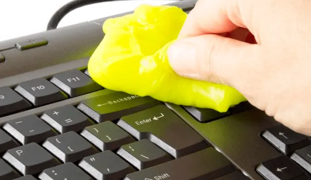 Cómo limpiar el teclado de tu portátil: productos y consejos