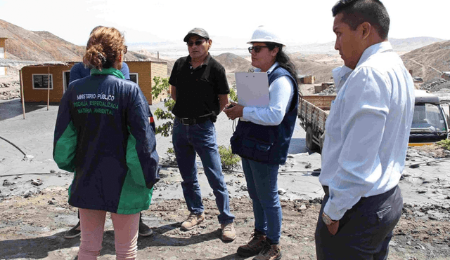 Áncash: paralizan labores en empresa que produjo derrame de relave minero en Samanco