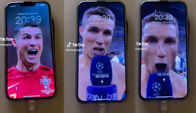 Truco está disponible en Android e iOS. Foto: captura de TikTok / chargingfun