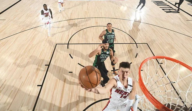 Boston Celtics vs. Miami Heat EN VIVO: sigue AQUÍ el juego 2 por la final de Conferencia Este de la NBA. Foto: AFP.