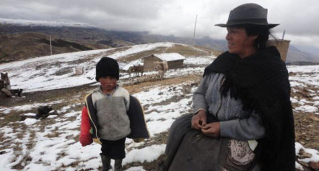 Piden declarar en emergencia por friaje a más distritos de Cusco