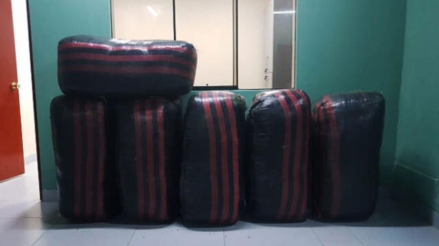 Abandonan 300 kilos de hoja de coca en carretera a Celendín