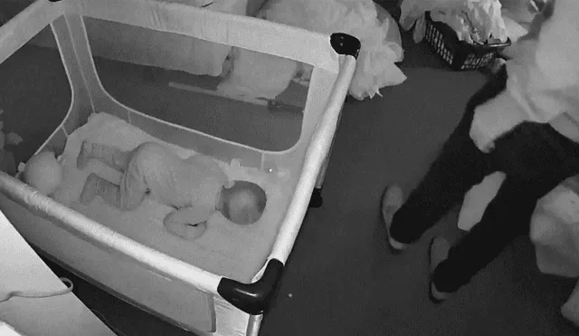 YouTube: sujeto protagoniza deplorable escena frente a madre y bebé dormidos [VIDEO]
