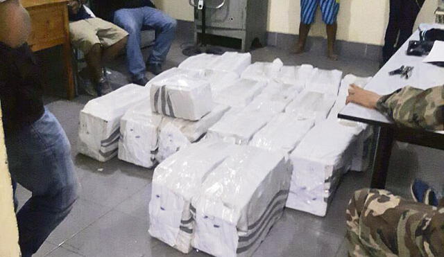 Cartel colombiano estaría detrás de 500 kilos de droga decomisada en Lancones