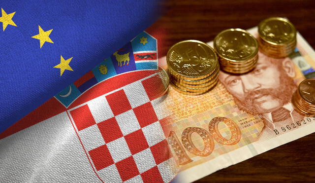 El euro será la moneda oficial de Croacia desde 2023. Foto: composición LR /Política exterior/AFp