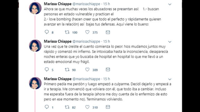 Marissa Chiappe acusa a periodista por violencia