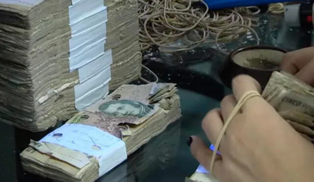 YouTube: video muestra cómo trituraron 350 millones de billetes deteriorados en Argentina