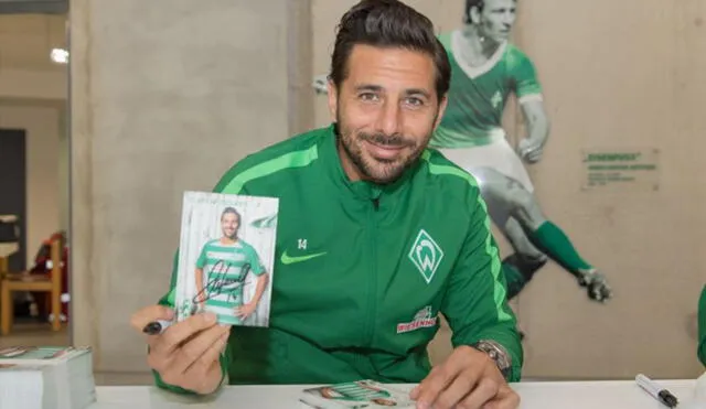 Facebook: El emotivo mensaje de Claudio Pizarro al enterarse que no seguirá en el Werder Bremen