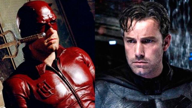 Ben Affleck fue Daredevil y Batman.