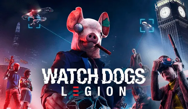 Watch Dogs Legion de PS4 se actualizará gratis para poder jugarse en PS5. Foto: Ubisoft.