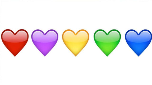 Son más de 10 colores de corazones que los usuarios de WhatsApp suelen compartir.