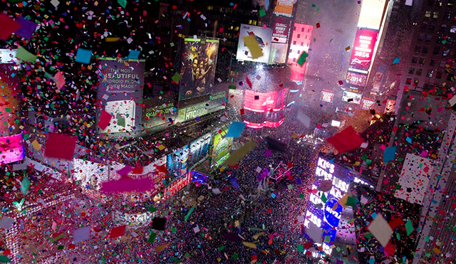 Año Nuevo 2020 en el Times Square