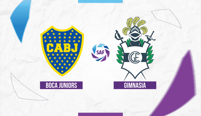 Sigue AQUÍ el Boca Juniors vs. Gimnasia y Esgrima EN VIVO por la fecha 23 de la Superliga Argentina. Foto: Diseño GLR