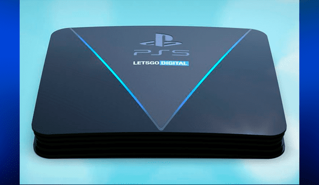 PlayStation 5 diseño conceptual por Let's Go Digital.