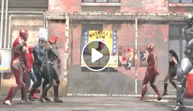 Facebook: ‘Avengers vs. Justice League’, un divertido enfrentamiento de baile [VIDEO]