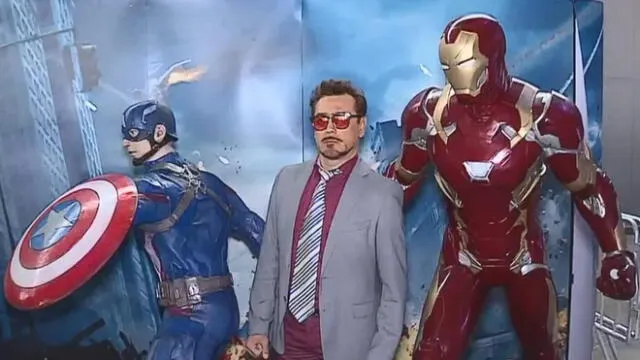 Avengers: imitador de Tony Stark asombra con gran parecido en TV