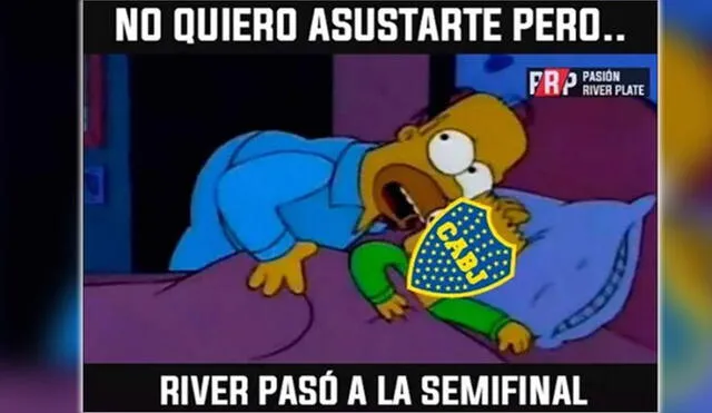Memes por el superclásico argentino. Fotos: redes sociales