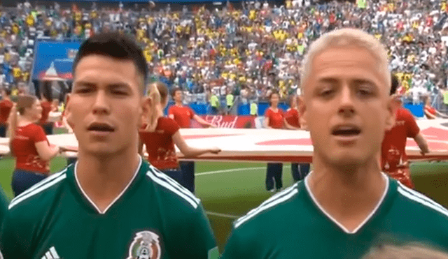 México vs Brasil: el himno nacional mexicano en el Cosmos Arena [VIDEO]