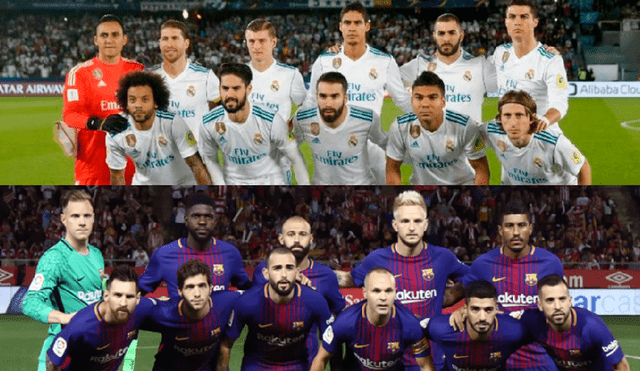 Real Madrid vs. FC Barcelona: ¿Cuánto vale cada equipo?