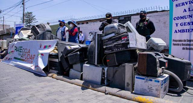 La campaña de recolección se realizó todo el mes de noviembre, en diferentes puntos acopio de la ciudad. Foto: Municipalidad de Arequipa.
