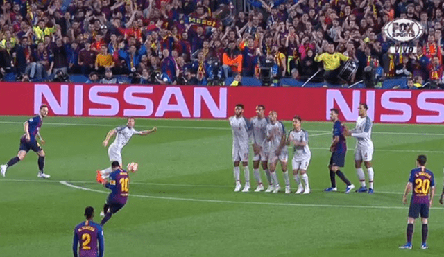 Messi anotó majestuoso tiro libre y decretó la goleada del Barcelona sobre el Liverpool [VIDEO]