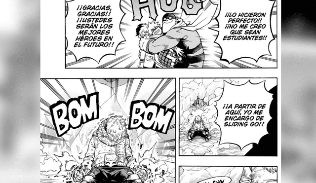 My Hero Acedemia manga 219: ¡Ve! ¡Slidin Go! Mira aquí el último capítulo