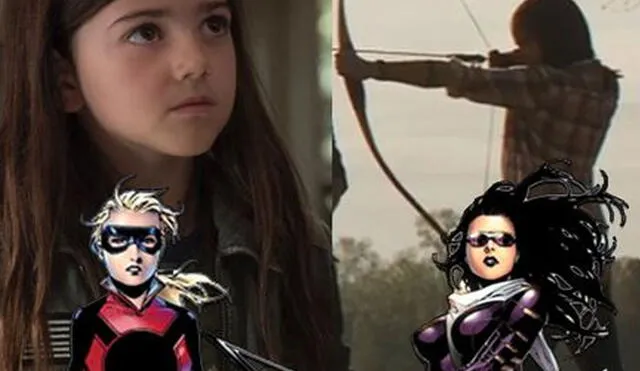Cassie Lang y Kate Bishop podrían ser las integrantes de los Young Avengers en la fase 4. Foto: composición/Marvel Studios