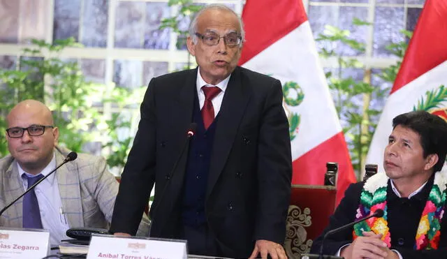 Primer ministro también se refirió a la situación de la cuñada de Pedro Catillo, Yenifer Paredes. Foto: Presidencia