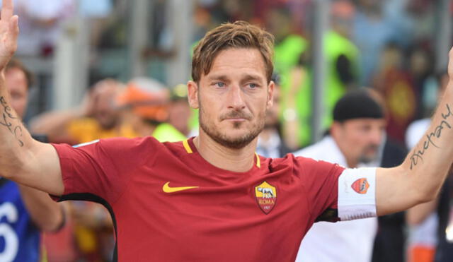 Francesco Totti: "Nunca he dicho que me haya retirado definitivamente"