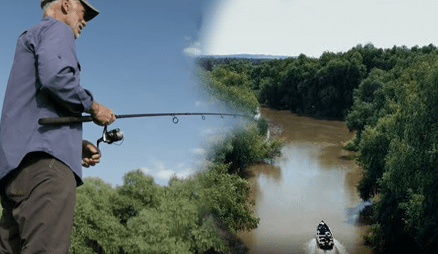 Desliza hacia la izquierda para ver las imágenes del viral de YouTube que muestra la captura que hizo el famoso pescador Jeremy Wade.