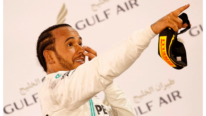 Fórmula 1: Lewis Hamilton y Mercedes logran podio en el Gran Premio de Baréin 2019