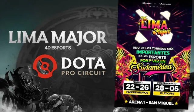 Las entradas para el primer torneo oficial mayor de Dota 2 en Sudamérica se pondrán a la venta en enero. Foto: Composición LR/Valve/Raizon Dota/Facebook