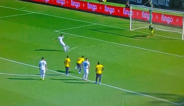 Argentina vs Ecuador: Gol de Leandro Paredes. Foto: Captura de video.
