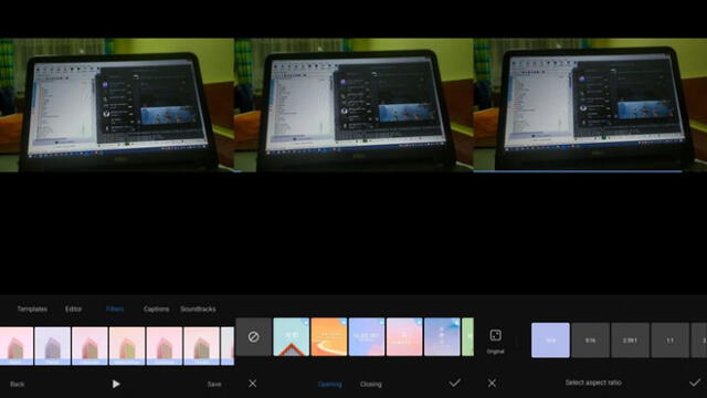 Este editor de videos de MIUI 11 está integrado en la galería de los smartphones.