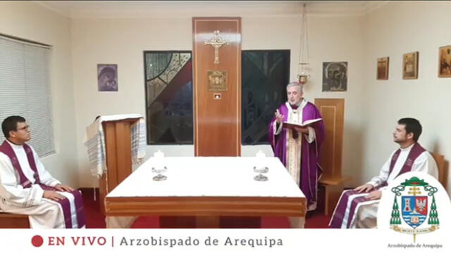 Arzobispado de Arequipa transmitirá por Facebook misas de Semana Santa.