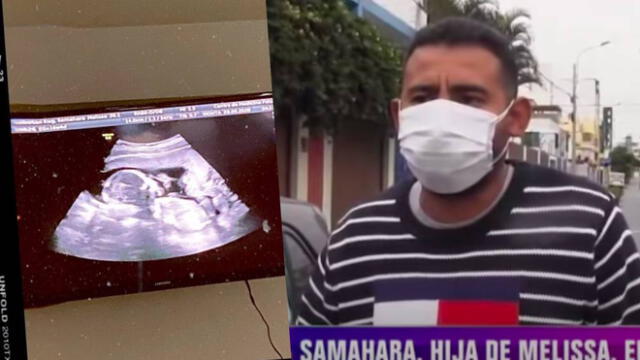 El padre de la futura mamá habló con las cámaras de Magaly Medina y se pronunció por la llegada del nuevo integrante a su familia. (Foto: Captura)