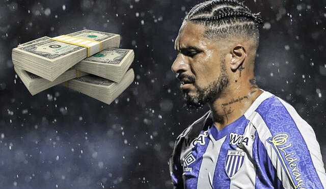 Paolo Guerrero priorizó el aspecto deportivo antes que el económico para firmar por el club brasileño. Foto: composición/Avaí FC