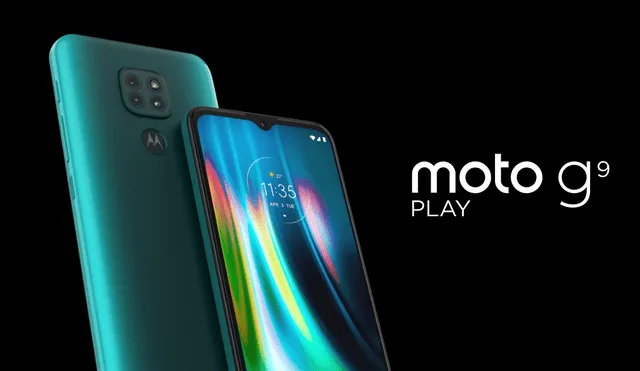 Lanzamiento oficial del nuevo Moto G9 Play de Motorola . | Foto: Composición La República.