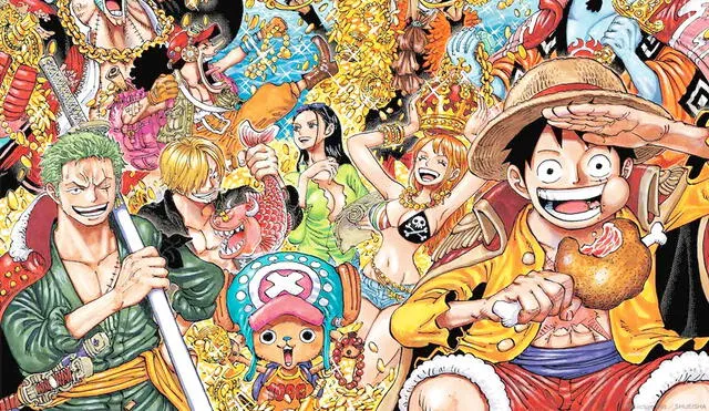 Luffy aparece en el lugar en donde se encuentran los Yonkou Kaidou y Big Mom. Foto: Weekly Shonen Jump