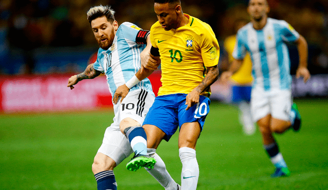 Brasil vs. Argentina EN VIVO partido amistoso internacional por Fecha FIFA.