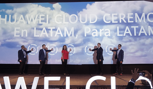 Ceremonia de inauguración de Huawei Cloud en Perú.| Foto: Huawei