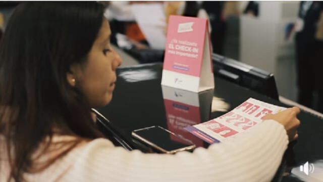“El Otro Check-in”: realizan campaña de concientización del cáncer de mama [VIDEO]