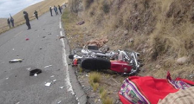 Padre y su hijo de 12 años mueren tras accidente en la vía Azángaro – Juliaca.