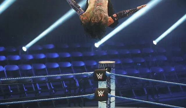 Jeff Hardy volvió tras casi un año de ausencia. Foto: WWE.