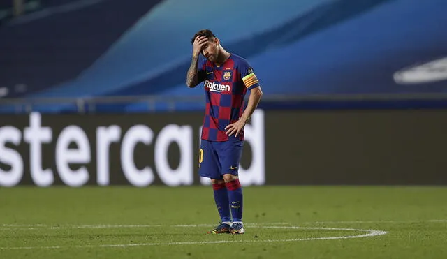 Ronald Koeman habla sobre la situación de Lionel Messi en Barcelona tras eliminación de la Champions League. Foto: AFP