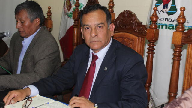 Wilberto Vásquez Vásquez, fue elegido nuevo Gobernador Regional de Cajamarca