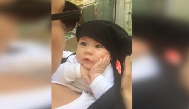 Facebook: gesto de bebé tras oír a su mamá cantar te enternecerá [VIDEO]